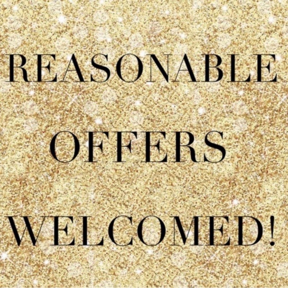 Reasonable Offers Welcomed